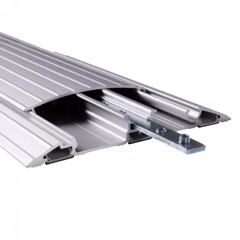 Dataflex Addit kabelių apsauga 150 cm - tiesi 422, Kabelių apsauga, Sidabrinė, Aliuminis, 500 kg, 2 cm, 145 mm