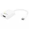 Techly keitiklio kabelio adapteris USB 3.1 Type C į HDMI 1.4, 3.2 Gen 2 (3.1 Gen 2), USB Type-C, HDMI išvestis