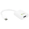 Techly keitiklio kabelio adapteris USB 3.1 Type C į HDMI 1.4, 3.2 Gen 2 (3.1 Gen 2), USB Type-C, HDMI išvestis