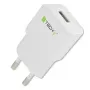 Techly itališko kištuko adapteris su 1 USB prievadu 5 V / 2,1 A baltas IPW-USB-21EC
