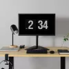 Techly ICA-LCD 2500 monitoriaus laikiklis / stovas 68,6 cm (27 col.) Stalinis, juodas