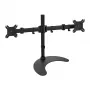 Techly stalo stovas 2 monitoriams 13-27 col. su pagrindu a.400m ICA-LCD 3410 68,6 cm (27 col.) juodas