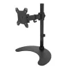Techly Stalo stovas 1 monitoriui 13–27 colių su pagrindu a.400 mm ICA-LCD 3400 68,6 cm (27 coliai) Juoda