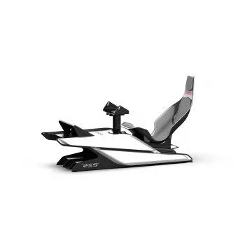 Res-Tech X1 COCKPIT SHINY WHITE, lenktyninis kokpitas, balta, akrilnitrilo butadieno stirolas (ABS), aliuminis, 1680 mm, 560 mm, 42 kg