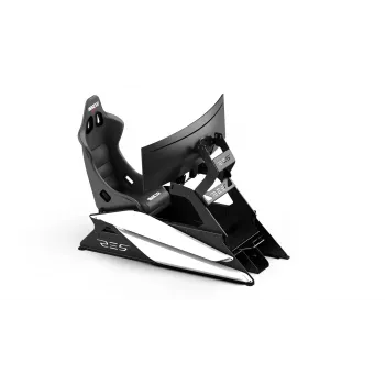 Res-Tech GT COCKPIT SHINY WHITE, lenktynių kokpitas, juoda, balta, akrilnitrilo butadieno stirenas (ABS), aliuminis, 1580 mm, 650 mm, 52 kg
