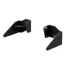 Res-Tech GT DD SUPPORT FANATEC, lenktyninio vairo bazės laikiklis, Juoda, Plienas