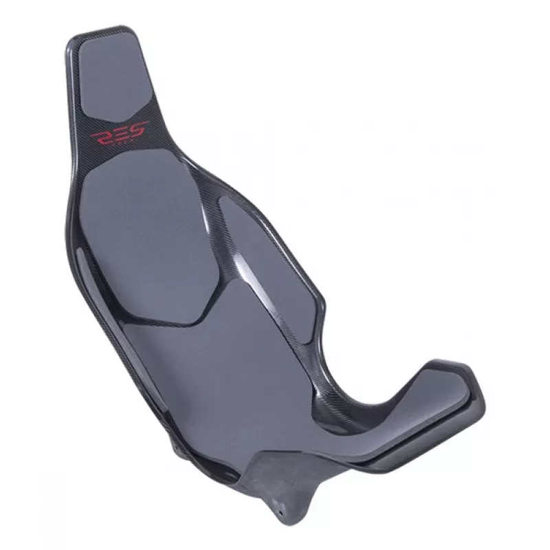 Res-Tech X1 CARBON SEAT - Pilka, Lenktyninė sėdynė, Pilka, Anglies pluoštas, Neoprenas