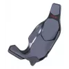 Res-Tech X1 CARBON SEAT - Pilka, Lenktyninė sėdynė, Pilka, Anglies pluoštas, Neoprenas