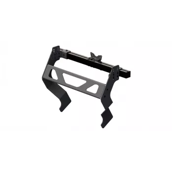 Res-Tech GT MONITOR STAND INTEGRATED SINGLE REINFORCED, skrydžio/lenktynių simuliatoriaus monitoriaus stovas, aliuminis, geležis, GT, 680 mm, 520 mm, 220 mm