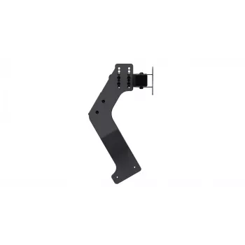 Res-Tech GT MONITOR STAND INTEGRATED SINGLE REINFORCED, skrydžio/lenktynių simuliatoriaus monitoriaus stovas, aliuminis, geležis, GT, 680 mm, 520 mm, 220 mm