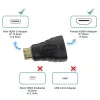 Techly HDMI į Mini HDMI C tipo F/M adapteris IADAP HDMI-MC, Mini HDMI, HDMI, Juoda