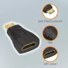 Techly HDMI į Mini HDMI C tipo F/M adapteris IADAP HDMI-MC, Mini HDMI, HDMI, Juoda