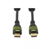 Techly 2 m didelės spartos HDMI laidas su Ethernet A/A M/M feritiniu filtru ICOC HDMI-FR-020