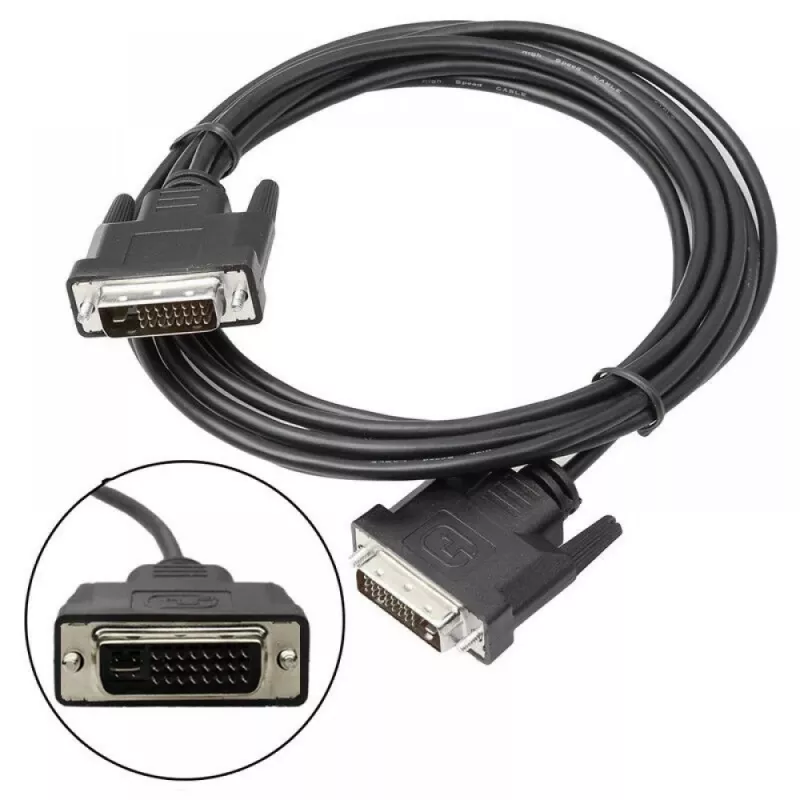 Techly Monitor kabelis DVI Analog Digital M / M Dual Link 1.8 m (DVI-I) ICOC DVI-8900