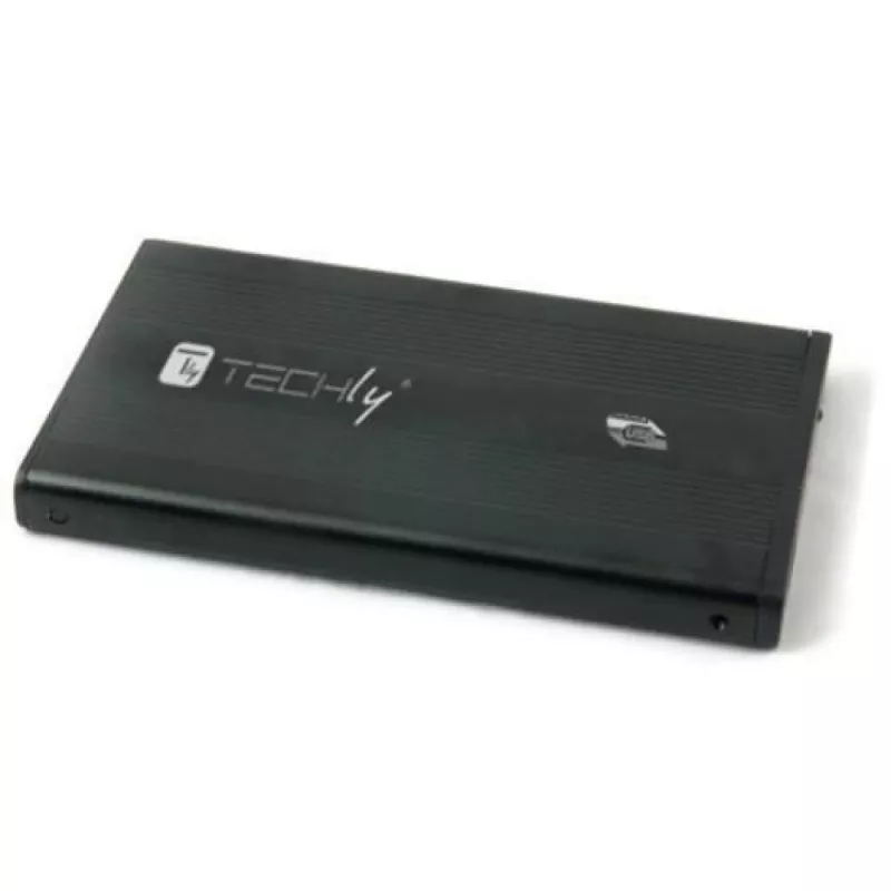 Techly External Box USB 3.0 2.5 SATA” I-CASE SU3-25B, 2,5 col., Serial ATA, 5 Gbit/s, juoda