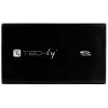 Techly External Box USB 3.0 2.5 SATA” I-CASE SU3-25B, 2,5 col., Serial ATA, 5 Gbit/s, juoda