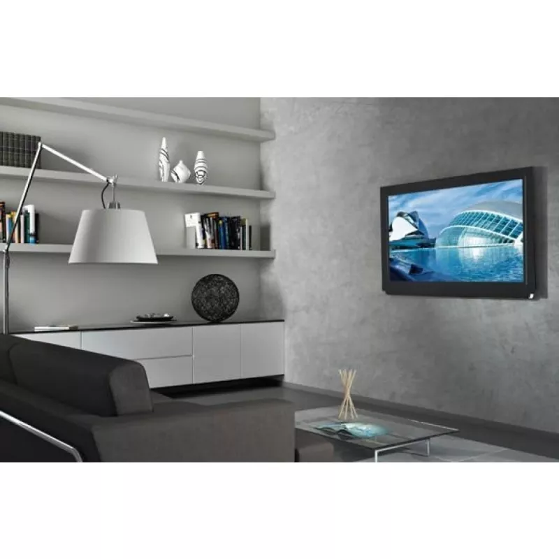 Techly tvirtinimo prie sienos laikiklis UltraSlim LED TV LCD 23-55 inch juodas ICA-PLB 140M