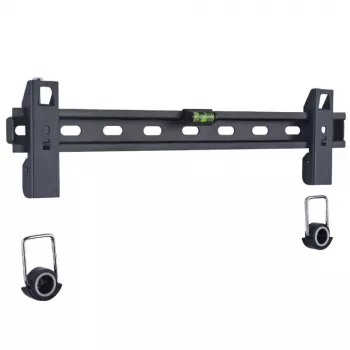 Techly 23-55 plonas sieninis fiksuotas laikiklis LED televizoriui, LCD, juodas ICA-PLB 139M
