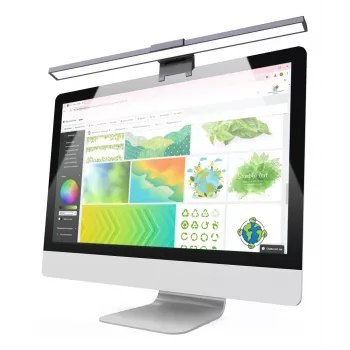 Techly I-LAMP-DSK11 monitoriaus šviestuvas juodas 66 250 lm