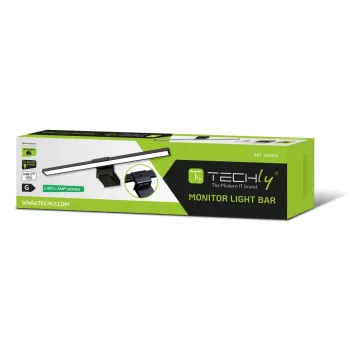 Techly I-LAMP-DSK11 monitoriaus šviestuvas juodas 66 250 lm