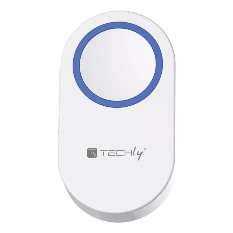 Techly I-BELL-RING05R durų skambutis Baltas