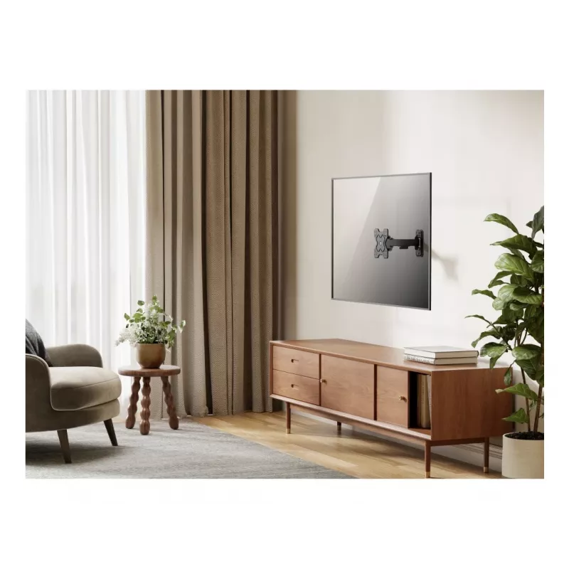 Techly ICA-LCD 421 TV laikiklis/stovas 106,7 cm (42 coliai) Juoda