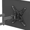 Techly ICA-LCD 423 TV laikiklis/stovas 106,7 cm (42 colių) Juodas