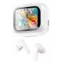 Techly ICC SB-BLT08W ausinės / ausinės su mikrofonu True Wireless Stereo (TWS) į ausis įdedamos Skambučiai / muzika Bluetooth Baltos