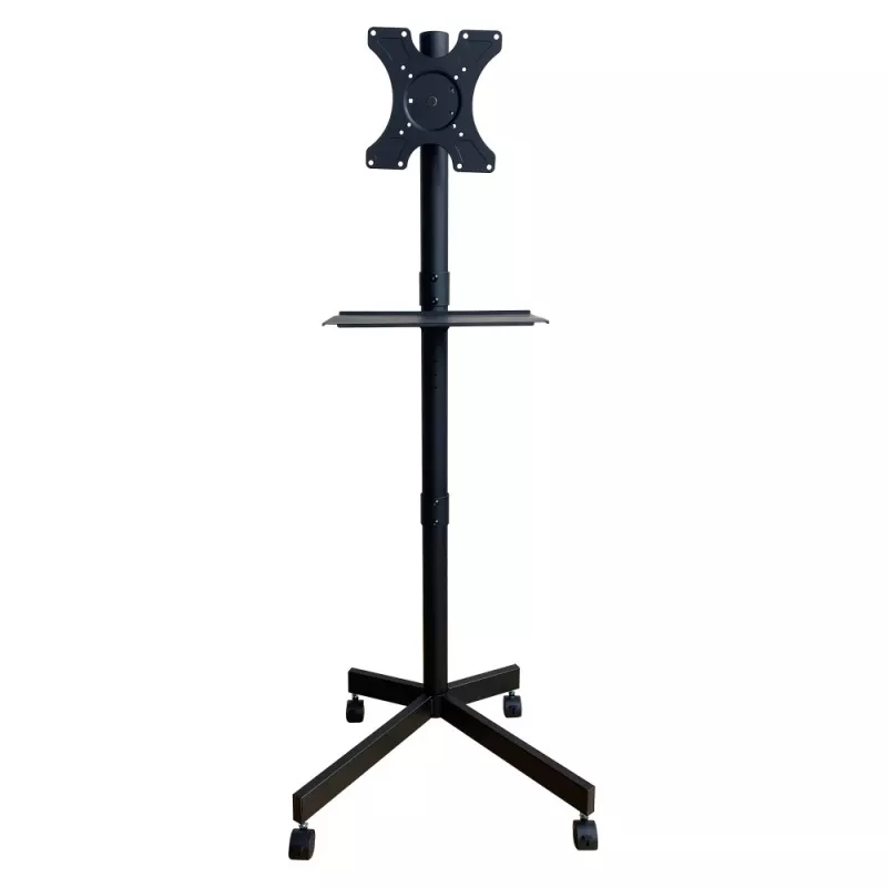 Techly ICA-TR201 TV laikiklis/stovas 152,4 cm (60 colių) juodas