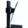 Techly ICA-TR201 TV laikiklis/stovas 152,4 cm (60 colių) juodas