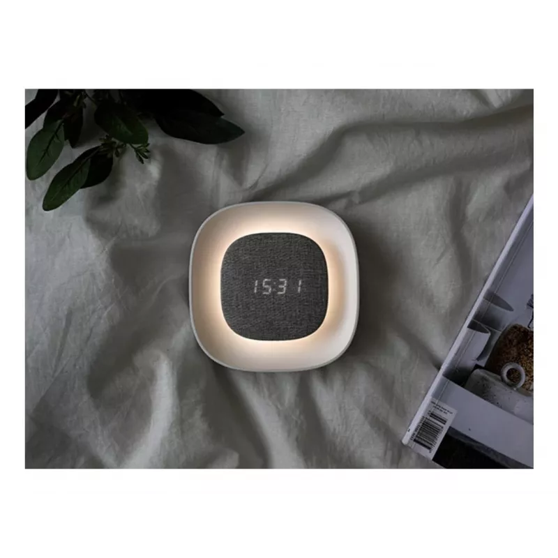 „Techly IC-CLOCK-56WH“ žadintuvas Skaitmeninis žadintuvas Pilka, Balta