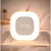 „Techly IC-CLOCK-56WH“ žadintuvas Skaitmeninis žadintuvas Pilka, Balta