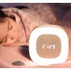„Techly IC-CLOCK-56WH“ žadintuvas Skaitmeninis žadintuvas Pilka, Balta