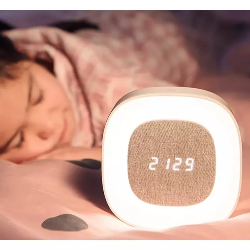 „Techly IC-CLOCK-56WH“ žadintuvas Skaitmeninis žadintuvas Pilka, Balta