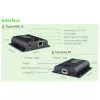Techly papildomas HDMI HDbitT IR plėtiklio imtuvas 120 m Cat.6 kabeliui