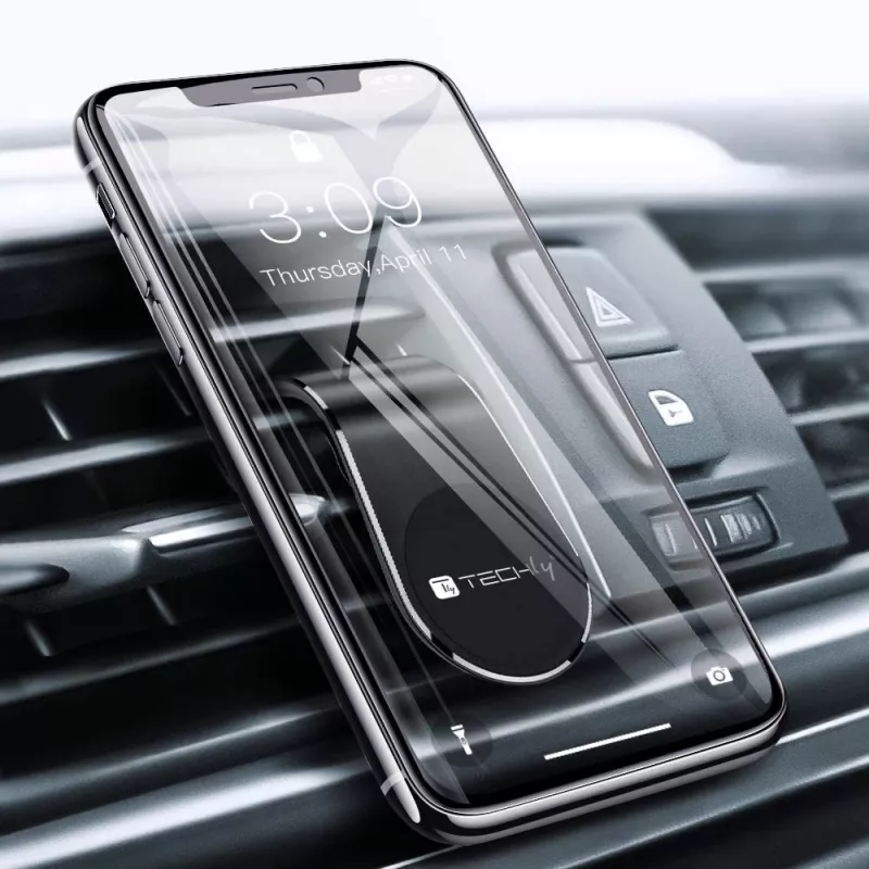 „Techly I-SMART-UNIALTY“ laikiklis Pasyvus laikiklis Mobilusis telefonas / išmanusis telefonas Juoda