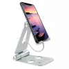 Techly I-SMART-STAND6 laikiklis Pasyvus laikiklis Mobilusis telefonas / išmanusis telefonas Sidabrinė