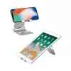 Techly I-SMART-STAND6 laikiklis Pasyvus laikiklis Mobilusis telefonas / išmanusis telefonas Sidabrinė