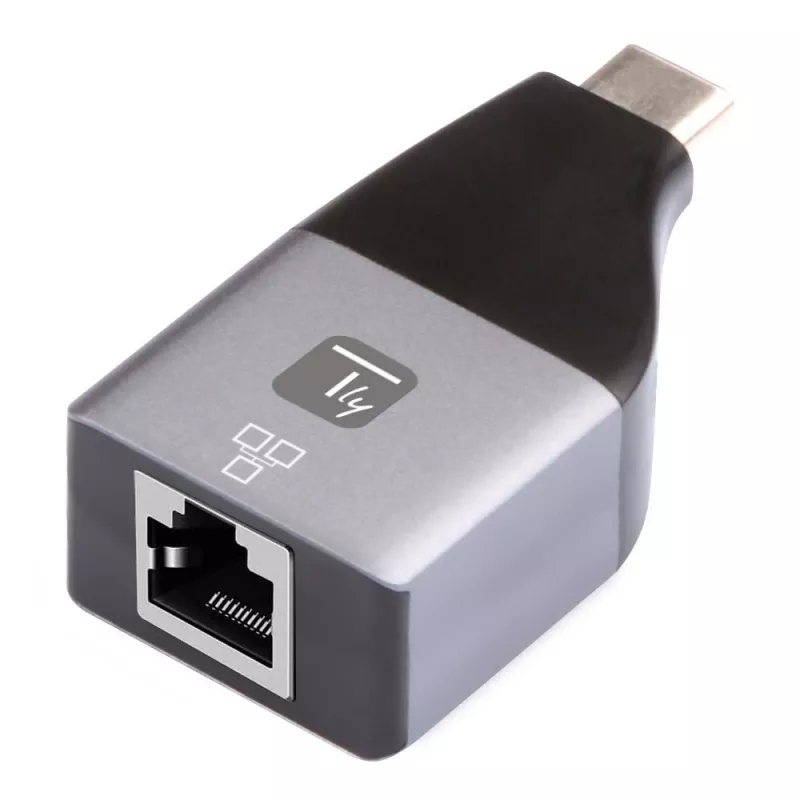 Techly IADAP USBC-ETGIGA tinklo plokštė Ethernet 1000 Mbit/s
