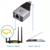 Techly IADAP USBC-ETGIGA tinklo plokštė Ethernet 1000 Mbit/s