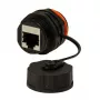 Techly IWP-MD C6A-IPPANT kabelio jungčių adapteris RJ45, juodas