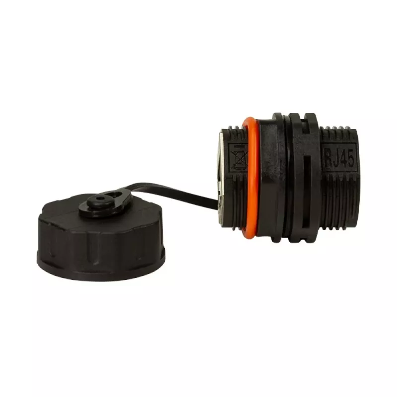 Techly IWP-MD C6A-IPPANT kabelio jungčių adapteris RJ45, juodas