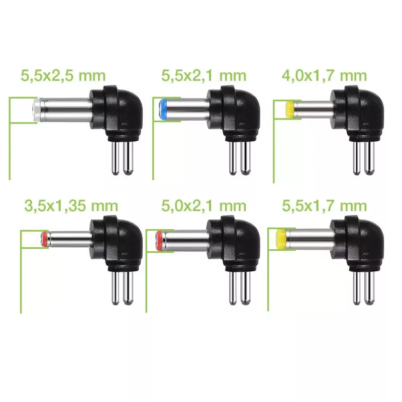 Techly IPW-NTS2250G2 maitinimo adapteris / inverteris Vidinis 27 W Juoda