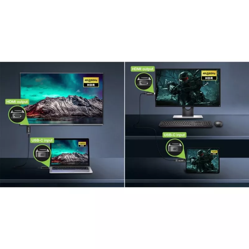 Techly IDATA EXT-600HC AV plėstuvas AV siųstuvas ir imtuvas Juodas