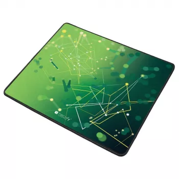 Techly ICA-MP GLASS1 pelės kilimėlis Žaidimų pelės kilimėlis Žalias