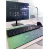 Techly ICA-MP GLASS1 pelės kilimėlis Žaidimų pelės kilimėlis Žalias
