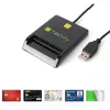 Techly I-CARD CAM-USB2TY2 išmaniųjų kortelių skaitytuvas Vidaus USB USB Type-A Juoda