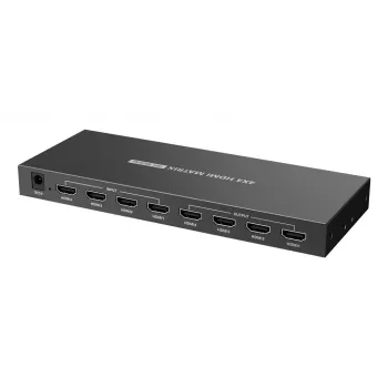 Techly IDATA HDMI-MX44 matricos perjungiklis AV matricos perjungiklis 4 W