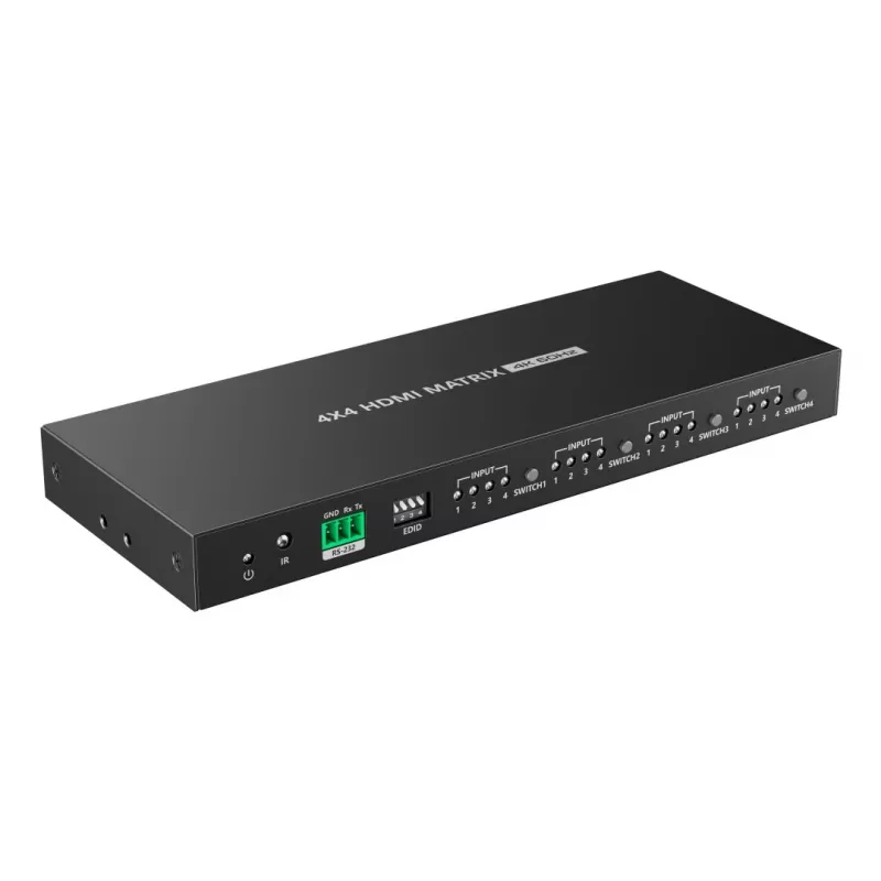 Techly IDATA HDMI-MX44 matricos perjungiklis AV matricos perjungiklis 4 W