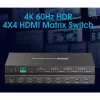 Techly IDATA HDMI-MX44 matricos perjungiklis AV matricos perjungiklis 4 W